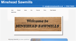 Desktop Screenshot of mineheadsawmills.co.uk